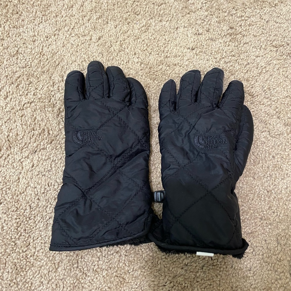 North face ski gloves medium